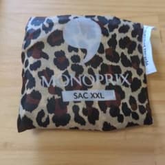 MONOPRIX エコバッグ SAC XXL レオパード柄のサムネイル