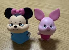 ディズニー なかないモン フィギュア 2点まとめセット　ミニー、ピグレッドのサムネイル