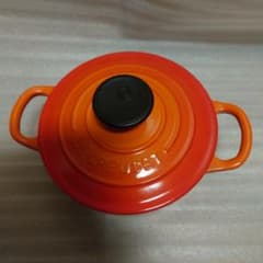 ル・クルーゼ ココットロンド 14cm オレンジ 【中古品】両手鍋 - メルカリ