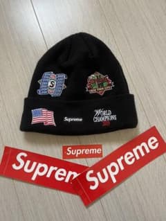 Supreme New Era Championship Beanie ブラックのサムネイル