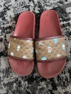 GUCCI × ドラえもん GGスプリーム スライドサンダル 10 - メルカリ