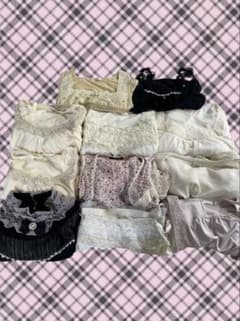 axes femme まとめ売り 11点 森ガール フェアリーコア フリル 白色