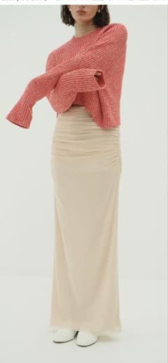 CLANE 2WAY TULLE GATHERED SKIRT - メルカリ