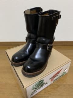 レッドウィングエンジニアブーツ9268（茶芯）サイズ8D PT91復刻モデルのサムネイル