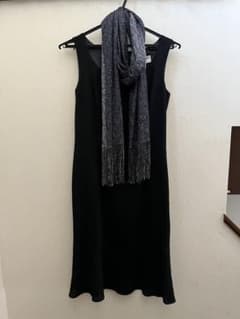 ナチュラルビューティー　ワンピース　ストール付き