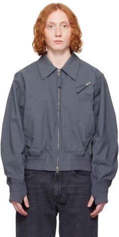 OUAT BOMBER JACKET グレー (001005JKT) - メルカリ