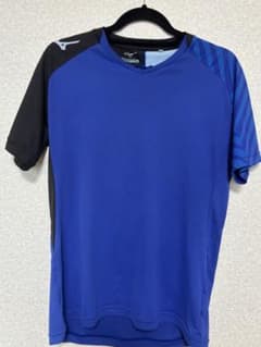 Mizuno サッカー トレーニングシャツ ブルー Lのサムネイル