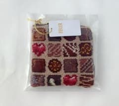 新品】フェイラー コフドゥショコラ スクエアポーチ