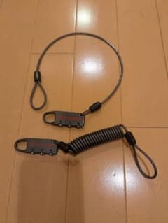 ヘンリービギンズ バイク用 ダイヤルロック2個のサムネイル