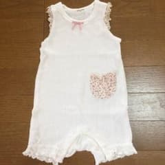 【ちこ様  専用】小花柄 ロンパースのサムネイル