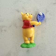 新品】【平成レトロ】当時物 くまのプーさん テニス フィギュア - メルカリ