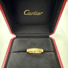 Cartier カルティエ ラニエール 1Pダイヤ リング K18YG #51 - メルカリ