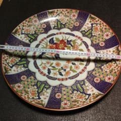 花鳥柄皿　嵯峨野製　孔雀　桜　芍薬　柴田陶器 柴田陶器 花柄陶磁器皿 約41cm - メルカリ