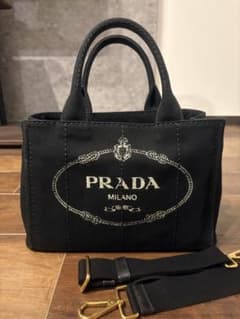 PRADA ブラック トートバッグのサムネイル