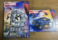 LEGO MARVEL 76349 76350 2-piece set (some minifigures missing)