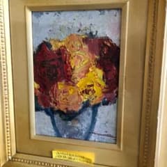 小笠原美恵作 油彩画 薔薇 創造美術会員 小笠原美恵作 油彩画 薔薇 創造美術会員 - メルカリ