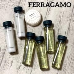 フェラガモ アメニティーセット 新品】フェラガモ アメニティセット 7点（シャンプー・石鹸ほか