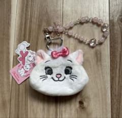 韓国限定】 ディズニー コラボ マリーちゃん ポーチ キーホルダー
