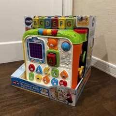 Vtech 楽しさMAX！究極のABCビッグキューブ　新品未使用のサムネイル