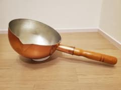 銅手ボーズ鍋 21cm 2.4L ボーズ鍋 坊主鍋 片手鍋 - メルカリ