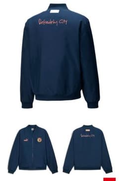 PUMA ネイビー ジャケット Definitely City ノエルギャラガー PUMA ネイビー ジャケット Definitely City ノエルギャラガー - メルカリ