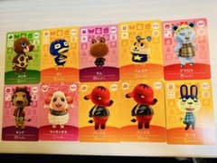 どうぶつの森amiiboカード　10枚セット【F】のサムネイル