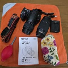 최종 가격 인하 PENTAX K-30 더블 줌 렌즈 키트 본체