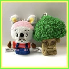 にこにこぷん　フィンガーパペット　ぽろり&かしの木おじさんセット　ガチャガチャのサムネイル