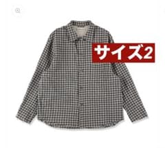 サイズ2 echeveria Cotton Wool Check Shirt - メルカリ