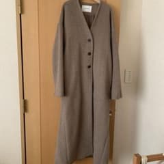 値下げしました STYLE mixer ノーカラー ウールコート - メルカリ