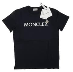 MONCLER ロゴプリント Tシャツ ブラックのサムネイル