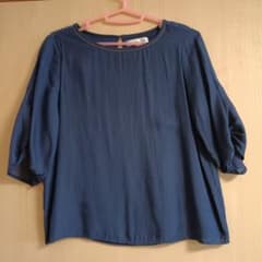 【組曲】ビーズ付き　カットソーブラウス　М