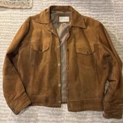 L.L.Bean 50s〜60s筆記体タグ スエードトラッカージャケット 42 - メルカリ