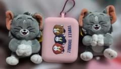Tom and Jerry 파우치 봉제 인형 세트