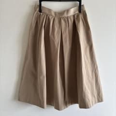 allureville アルアバイル タックフレアスカート 2（M）ベージュのサムネイル