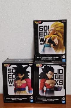 ドラゴンボール】-THE出陣-悟空＆ベジータ＆ゴテンクス フィギュア3点