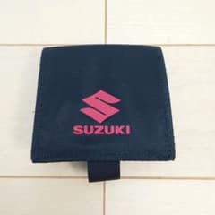 SUZUKI 로고가있는 동전 케이스 액세서리 파우치