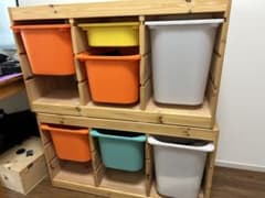 IKEA(イケア)  トロファスト　おもちゃ収納 2個のサムネイル