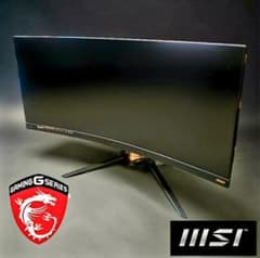 LUNA様専用MSI ゲーミングモニタ『OptixMPG341CQR34inch - メルカリ