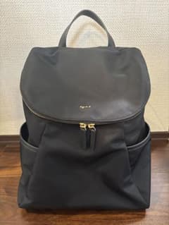 アニエスベー JS22D-02 バックパック リュック ミニポーチ無 - メルカリ