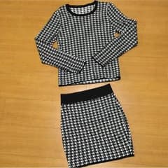 千鳥格子のセットアップ★送料無料のサムネイル