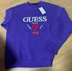 GUESS 紫 トレーナー 新品未使用のサムネイル
