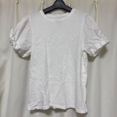 GAP パフスリーブ 半袖 Tシャツ ホワイト Sのサムネイル