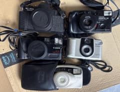 ジャンク・まとめ売りフィルムカメラ5点Nikon SUPER ZENITH双眼鏡