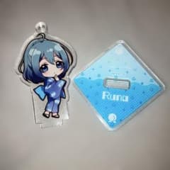 からぴち るな 極楽湯 アクスタ ミニアクスタ デフォ 夏祭り カラフル