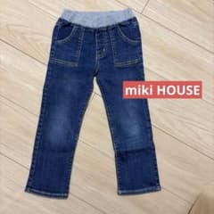 MIKI HOUSE デニムパンツ100cmのサムネイル