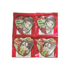 うらたぬき 缶バッジ そらまふうらさか バレンタインのサムネイル