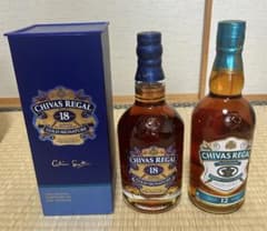 【未開栓】シーバスリーガル18年 箱付 ＆ ミズナラ12年 ウイスキー2本セット 未開栓】シーバスリーガル18年 箱付 ＆ ミズナラ12年 ウイスキー2本