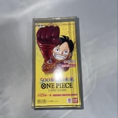 ONE PIECEカードゲーム 500年後の未来 未開封1BOX テープ付き - メルカリ