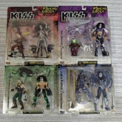 希少 KISS サイコサーカス アクションフィギュア 4個フルセット - メルカリ